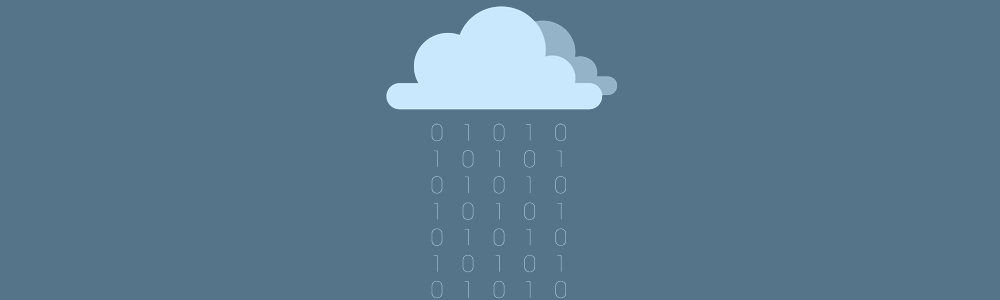 Binary Rain Cloud